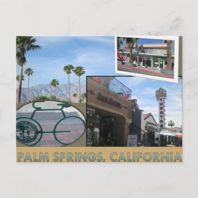 PALM SPRINGS #2 CARTE POSTALE (Devant)