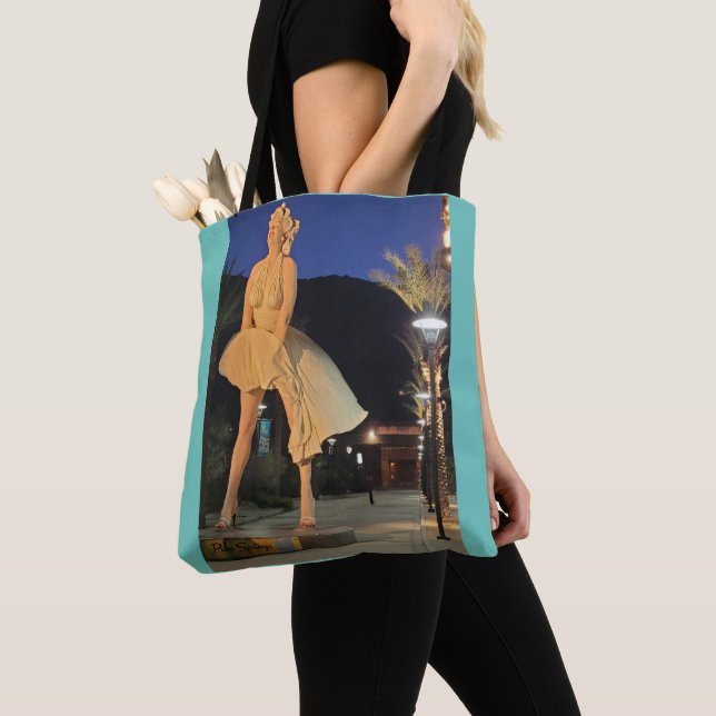 PALM SPRINGS #8 TOTE BAG (Close Up)