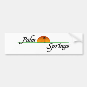 Palm Springs Bumper Sticker