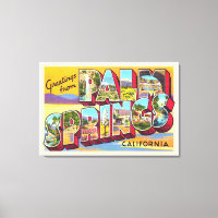 Palm Springs California CA Large Letter Postcard