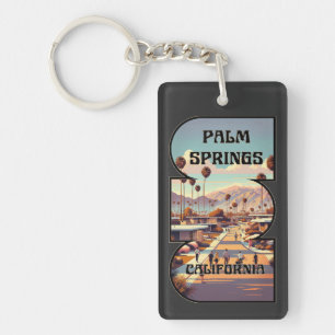Palm Springs, California Keychain