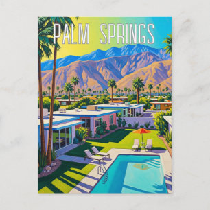 Palm Springs California Postcard