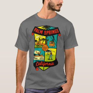 Palm Springs California Vintage Travel T-Shirt