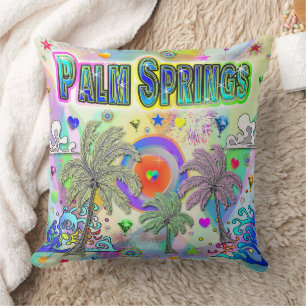 Palm Springs Deep Dream Pillow