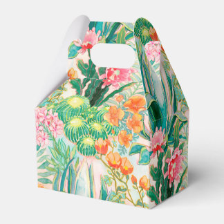 Palm Springs Foliage Favor Box