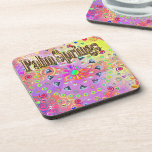 Palm Springs Lucky Golden Dessous de verre
