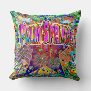 Palm Springs Risk Factor Pillow