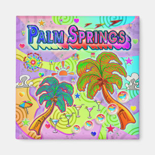 Palm Springs Vacation Target Magnet