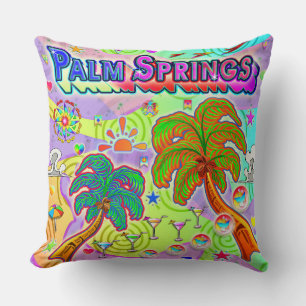 Palm Springs Vacation Target Pillow