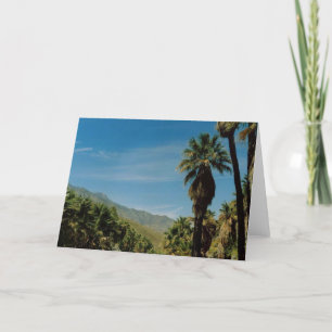 Palm Springs View Card