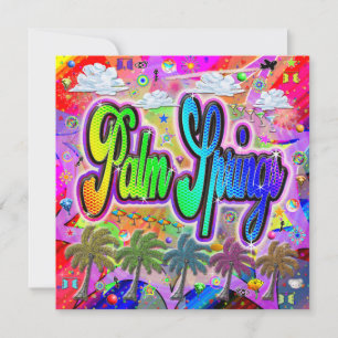 Palm Springs Vista Express Holiday Card