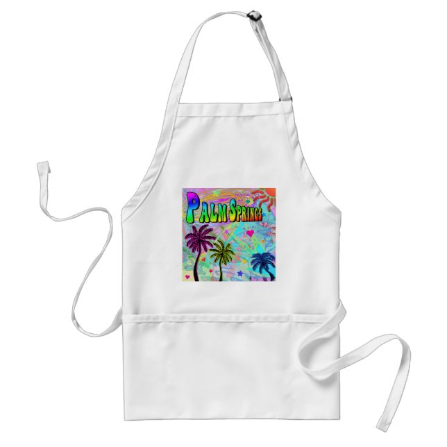 Palm Springs Vivid Romance Apron (Front)