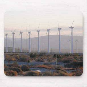 Palm Springs Windmills Mousepad