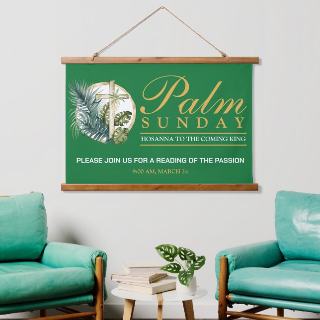 Palm Sunday Hanging Tapestry (Living Room)