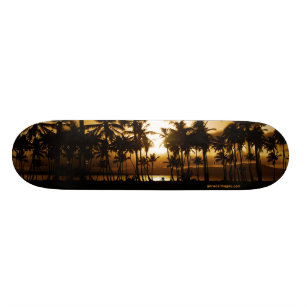 Palm Sunset Skateboard