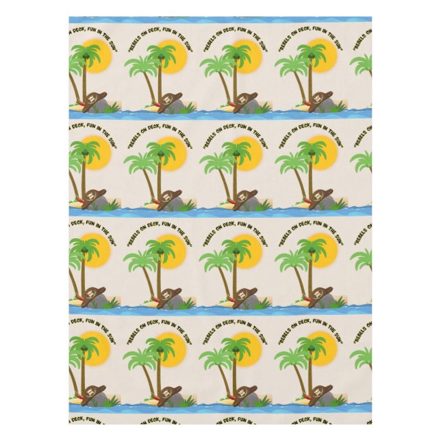 PALM TABLECLOTH (Front)