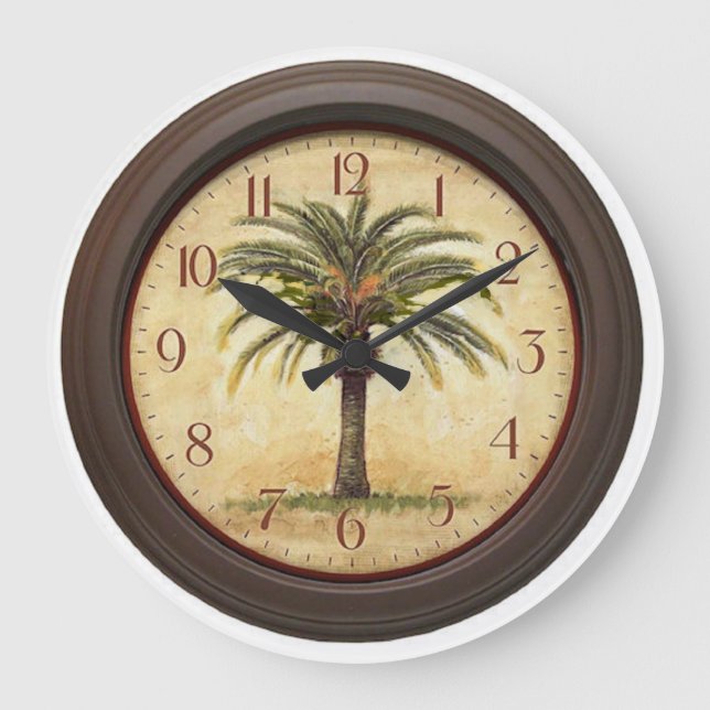 Palm time large clock (Front)