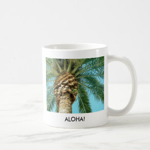 Palm Tree, ALOHA! - mug