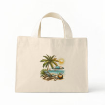 Palm tree and the beach