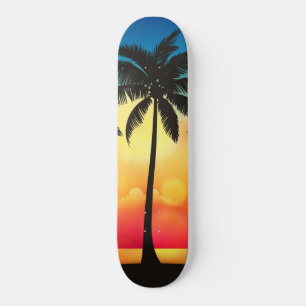 Palm tree at Sunset Skateboard