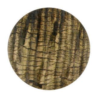 Palm Tree Bark Cutting Board