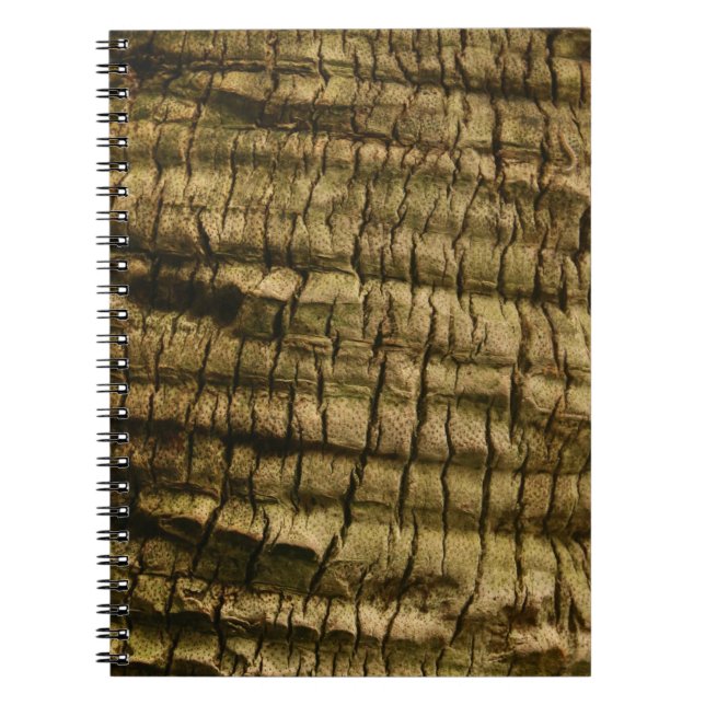 Palm Tree Bark Notebook (Front)