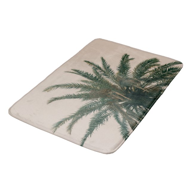 Palm Tree Beach Dream #6 #wall #art  Bath Mat (Angled)