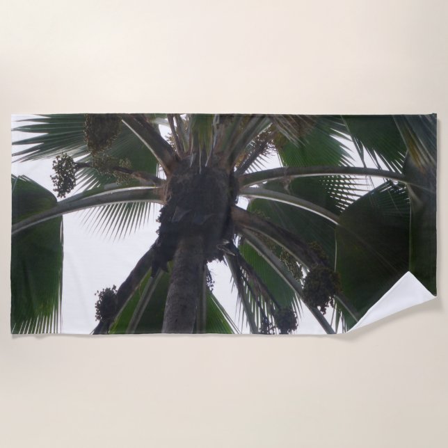 Palm Tree Beach Towel (Front)