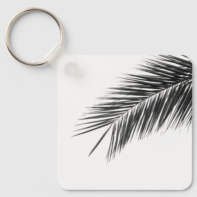 Palm tree branch keychain (Front)