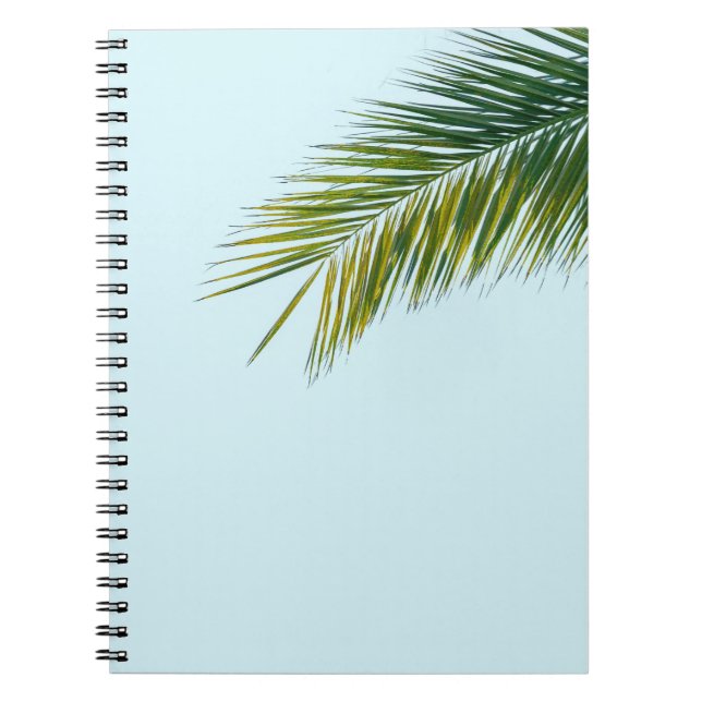 Palm tree branch notebook (Front)