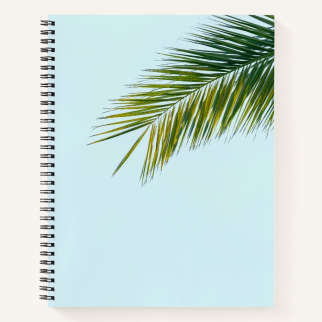 Palm tree branch notebook (Front)