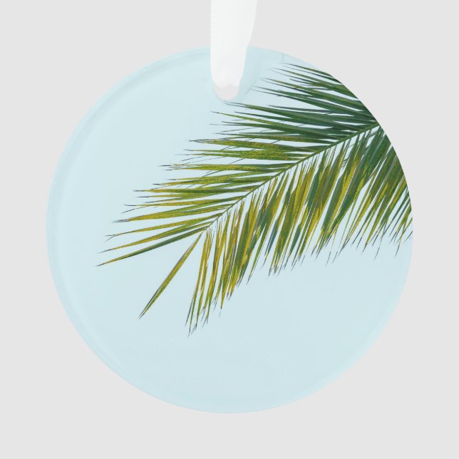 Palm tree branch ornament (Front)