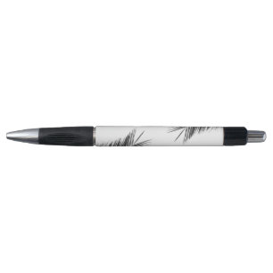 Palm tree branch pen
