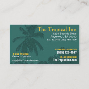 Palm Tree Business Card
