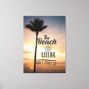 Palm Tree Canvas Print