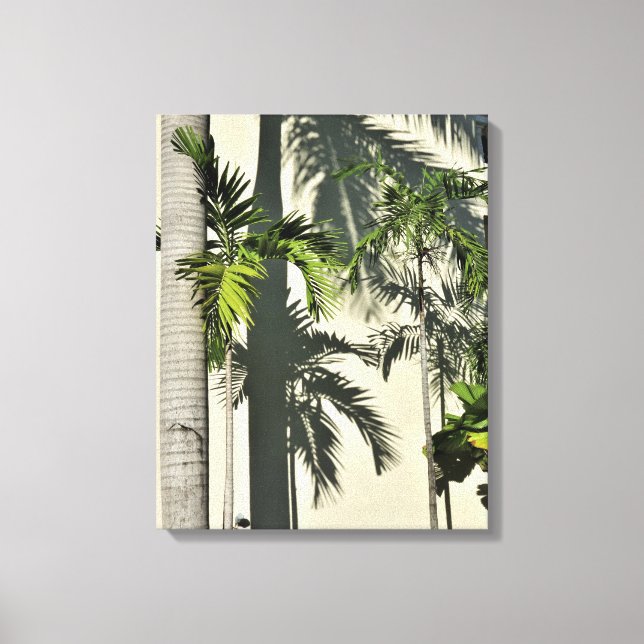 palm tree canvas print (Front)