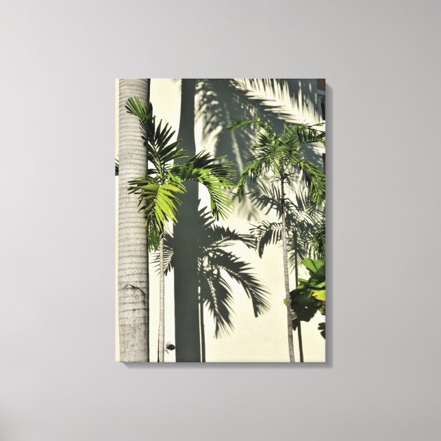 palm tree canvas print (Front)