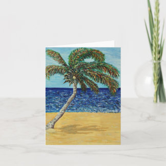 Palm Tree Card