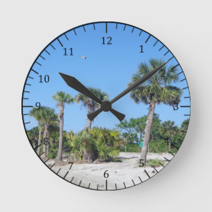 Palm Tree Clock