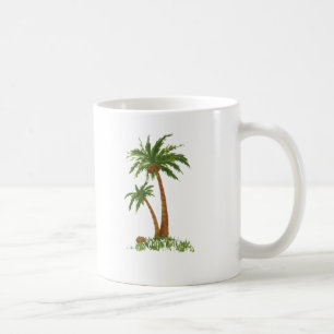 PALM TREE COFFEE MUG