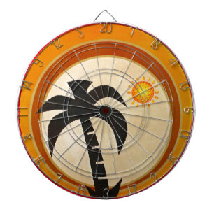 Palm Tree Dartboard