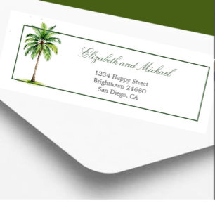 Palm Tree Elegant Modern Chic 