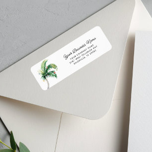 Palm Tree Entreprise Noël Adresse de retour