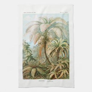 Palm Tree Ernst Haeckel  Kitchen Towel