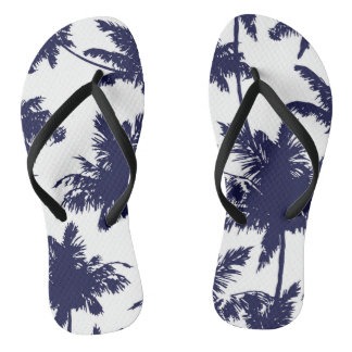 Palm Tree Flip Flops