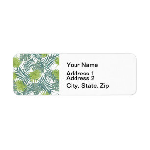 Palm Tree Fronds Painting Hawaiian