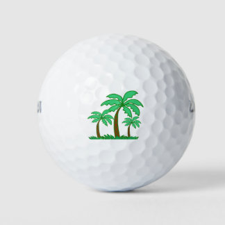 palm tree golf balls