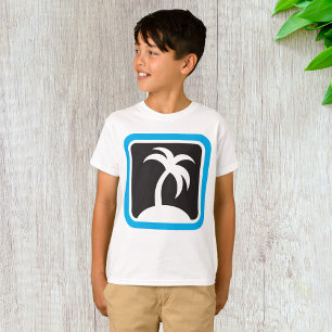 Palm Tree Icon T-Shirt