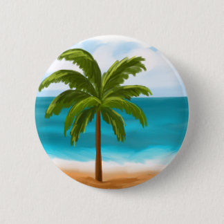Palm Tree.jpg 2 Inch Round Button