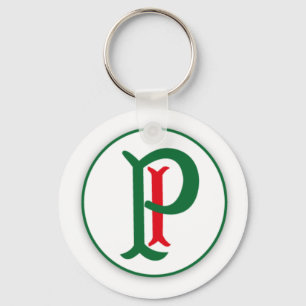 palm tree key keychain